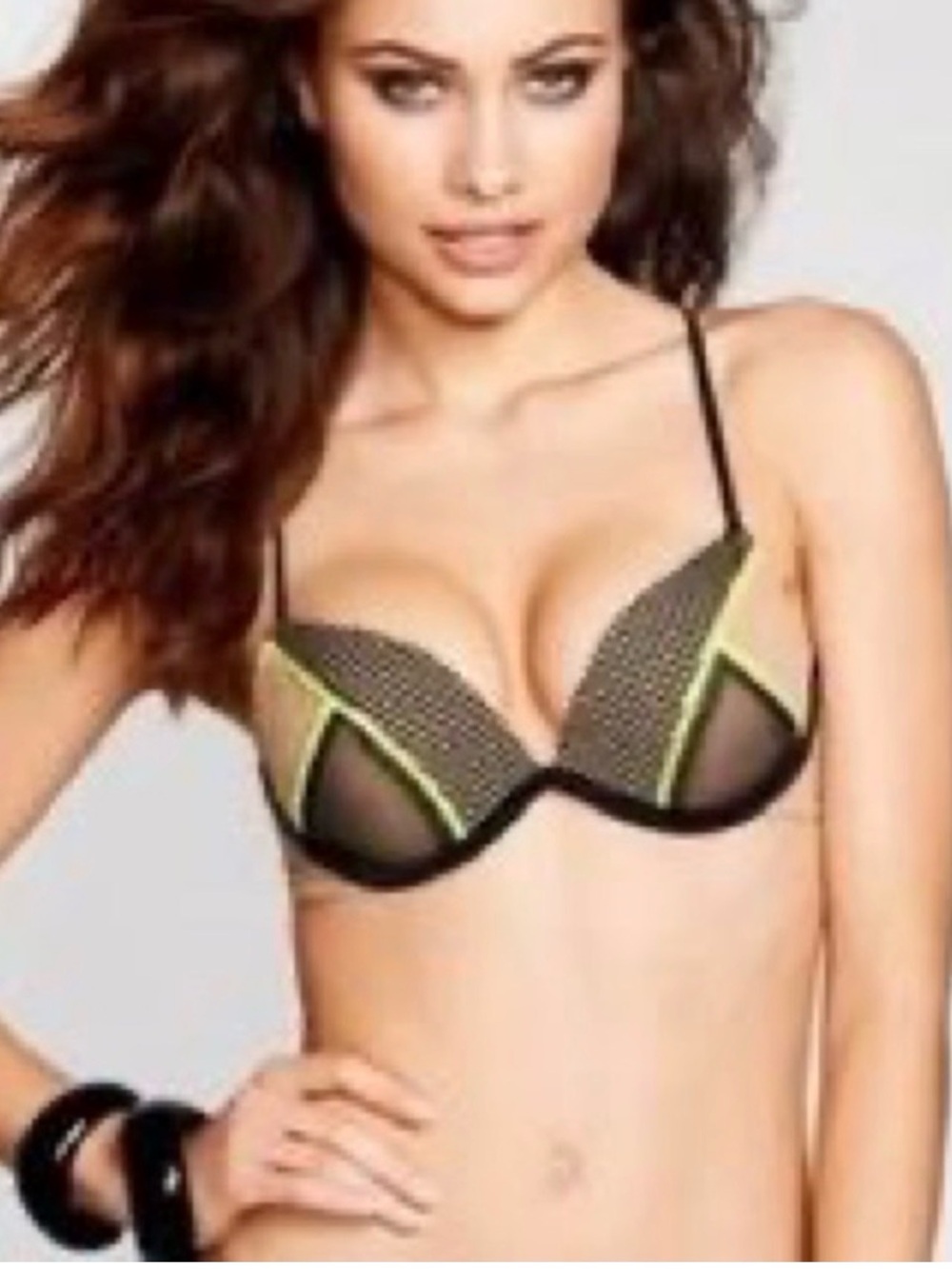 Beach Bunny High Voltage Push Up Bikini Top Small NWT $105